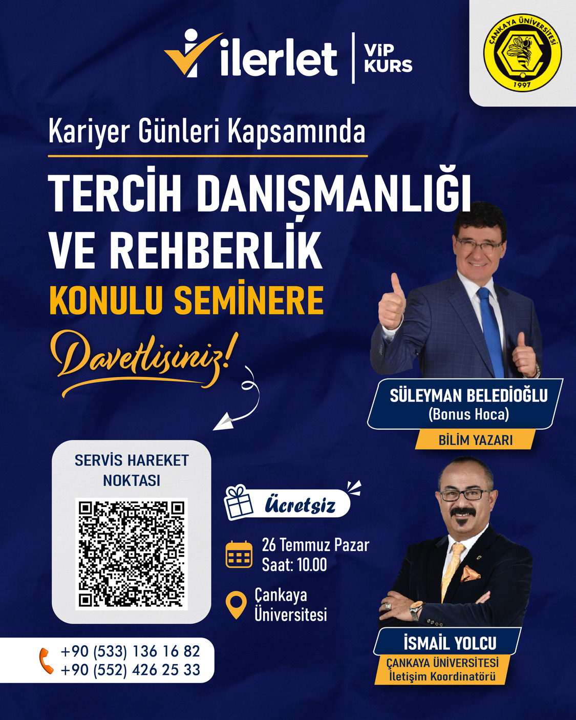 Tercih maratonu başlıyor.