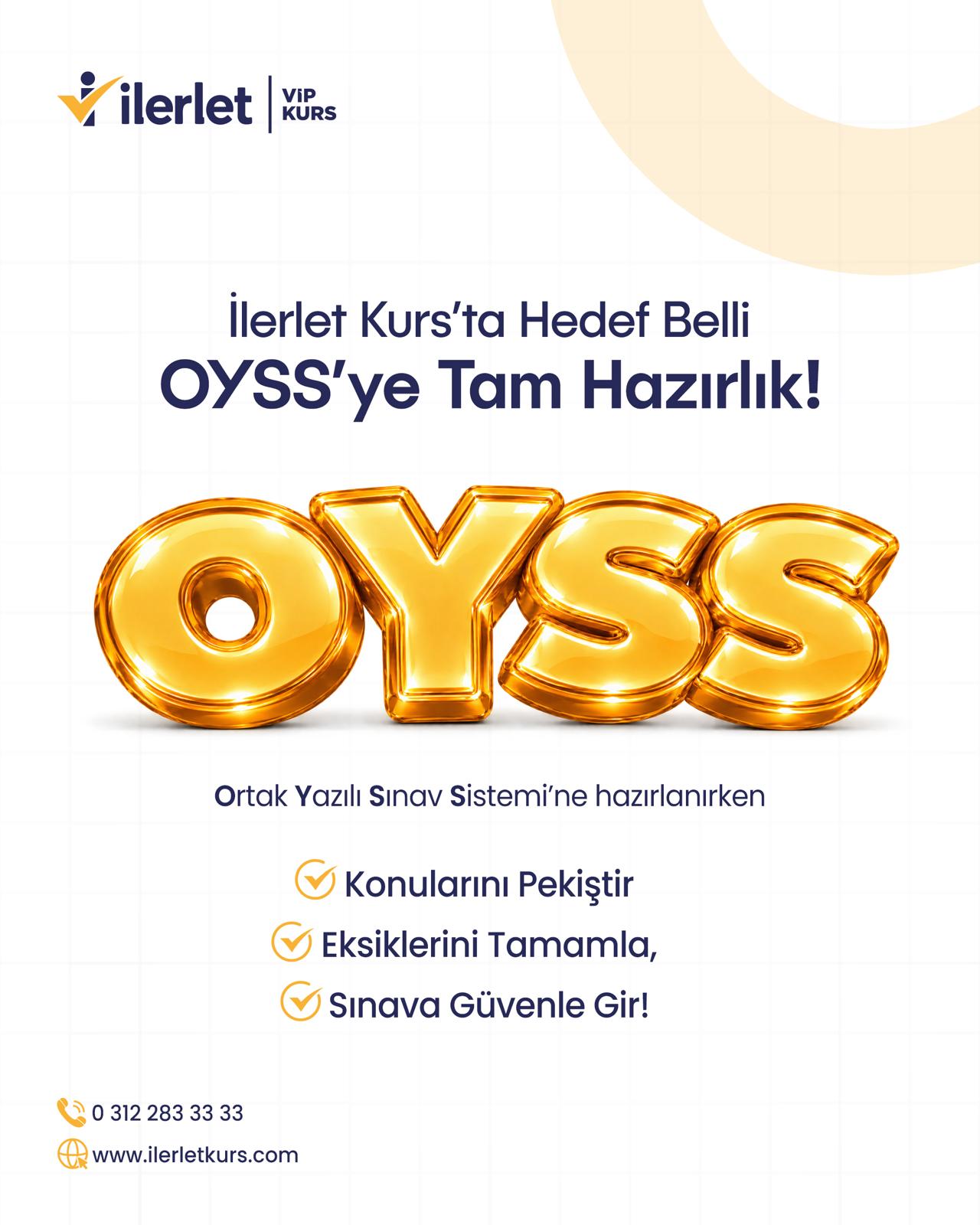 OYSS ile sınavlarda yeni bir dönem başlıyor!
